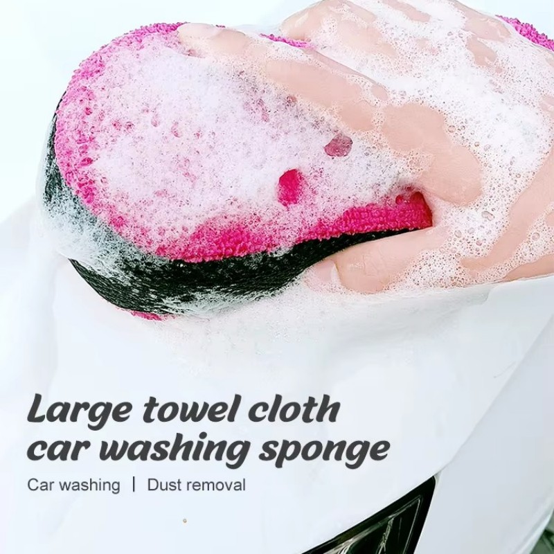 Vad är melaminbilstädning svamp？