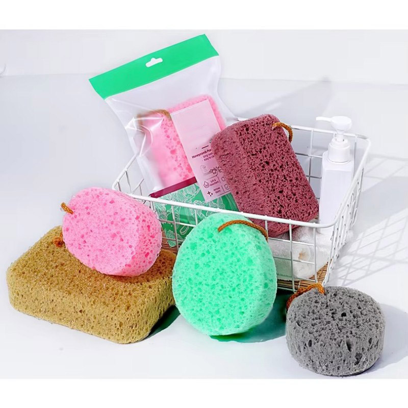 Rätt med hjälp av steg för exfolierande handske