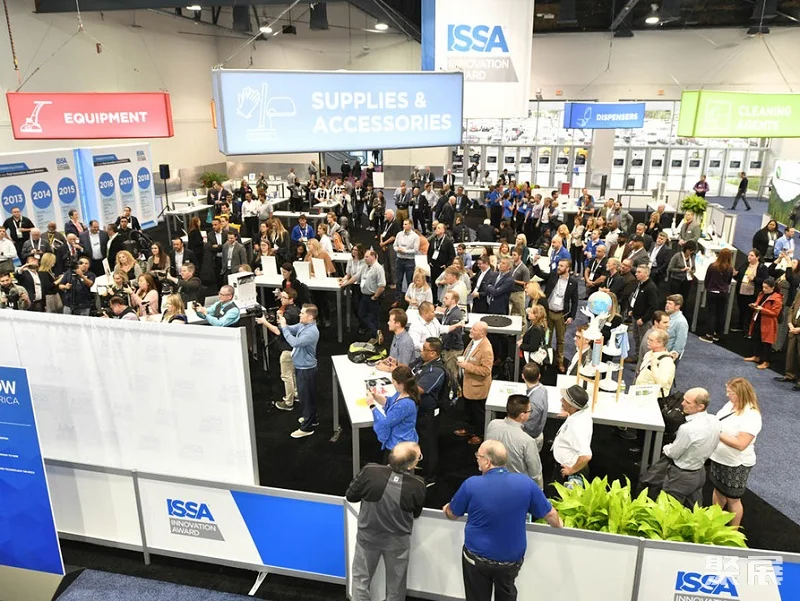 Issa Show North America - Rengöringsutrustning och rengöring av utställningar i Las Vegas, USA