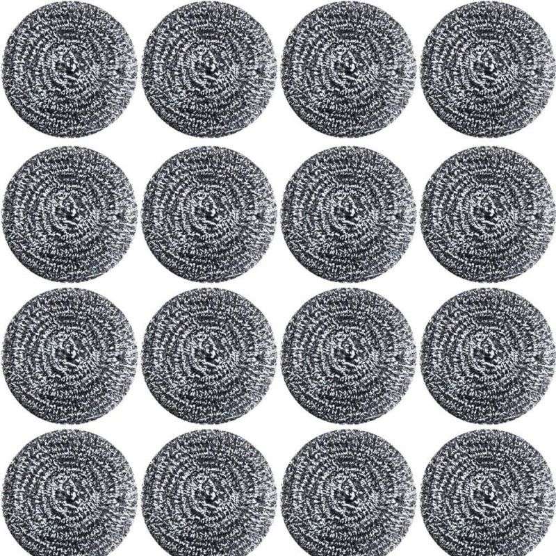 Badskrubber rostfritt stålkula