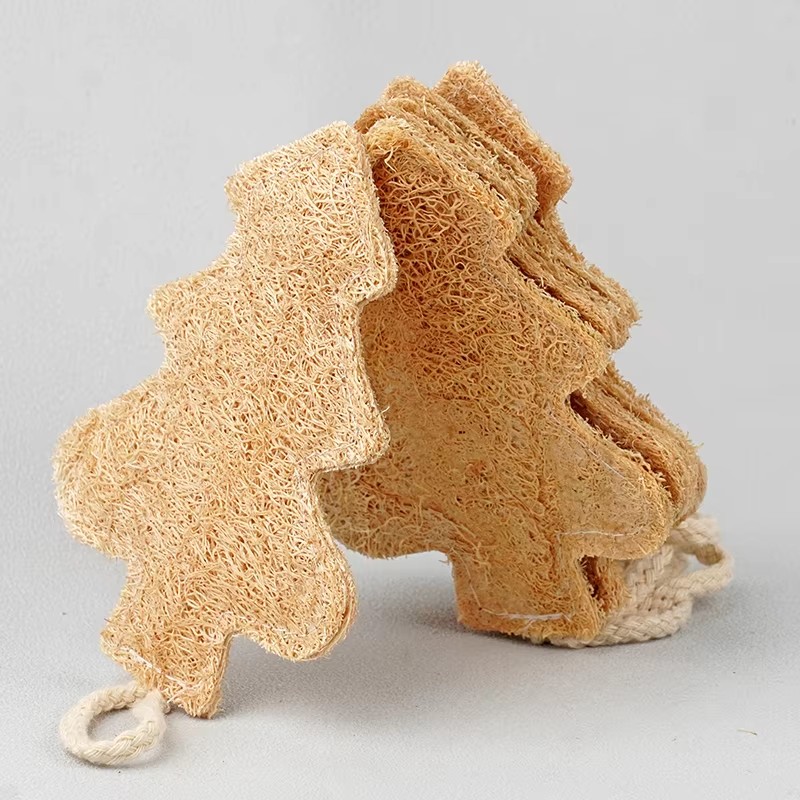 Julgran Luffa Hushållssvampar