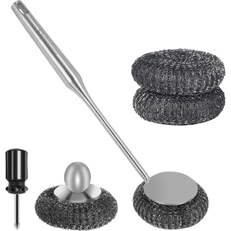 Galvaniserad Scourer Mesh Pot Clean Ball