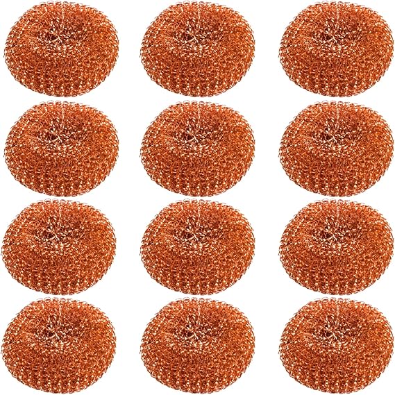 Hushållens kopparplätering Mesh skurmaskin för kök