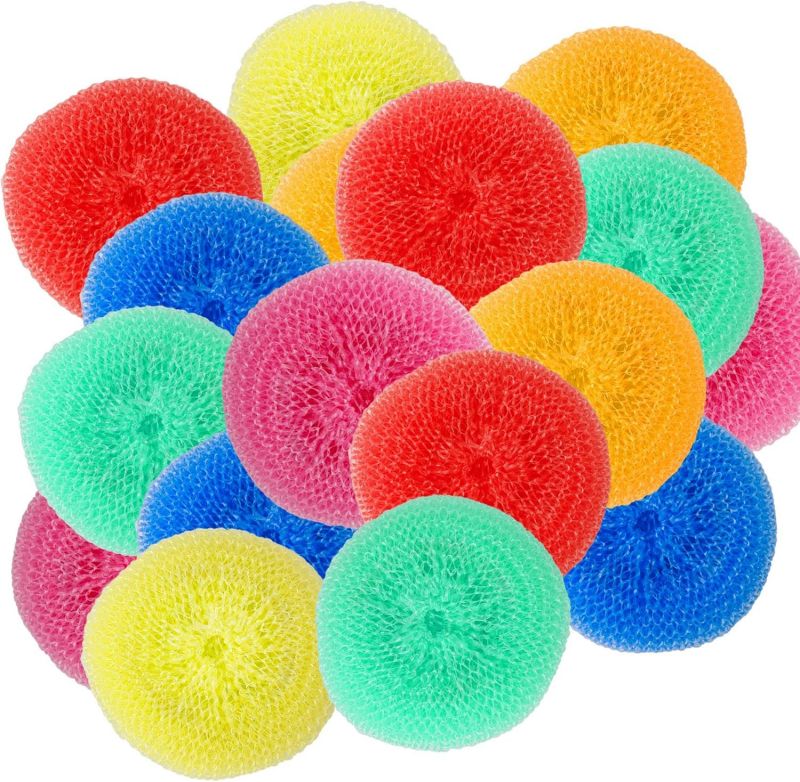 Multi Colours Kök Plast Mesh Skurmaskin