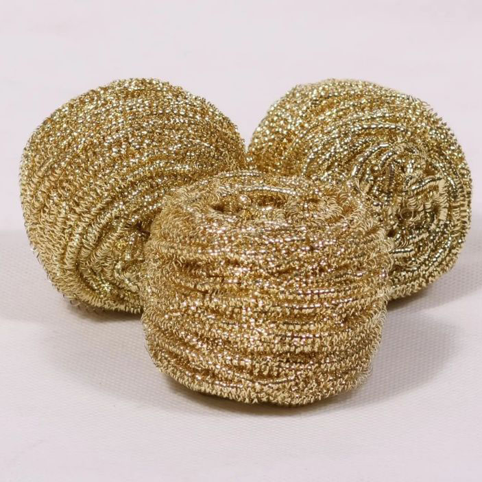 Spiral Pure Copper Scourer Kitchen Cleaning Ball